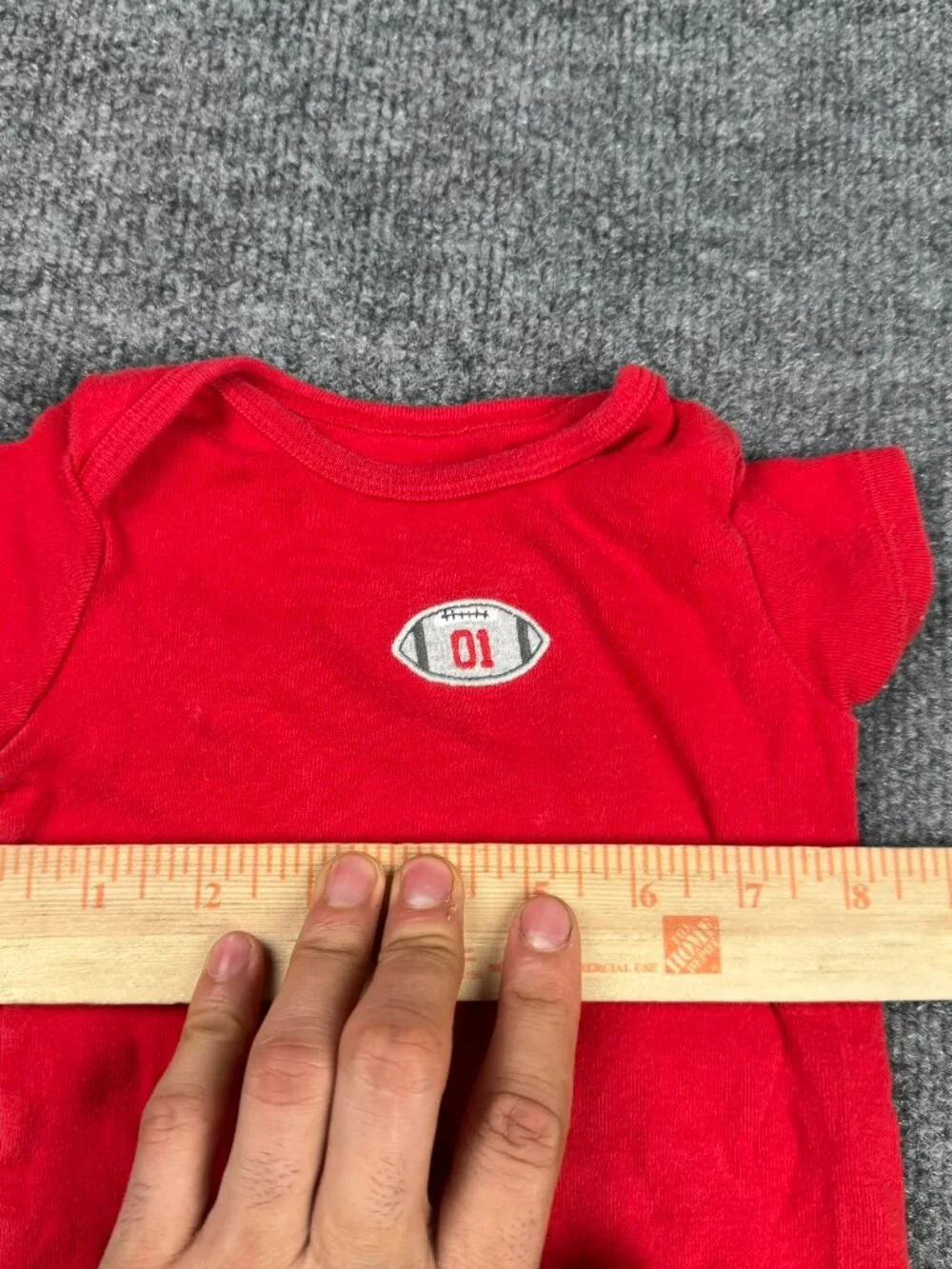 Carter's Baby Boy Red Football 